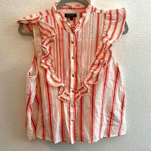 TopShop Ruffled Tank